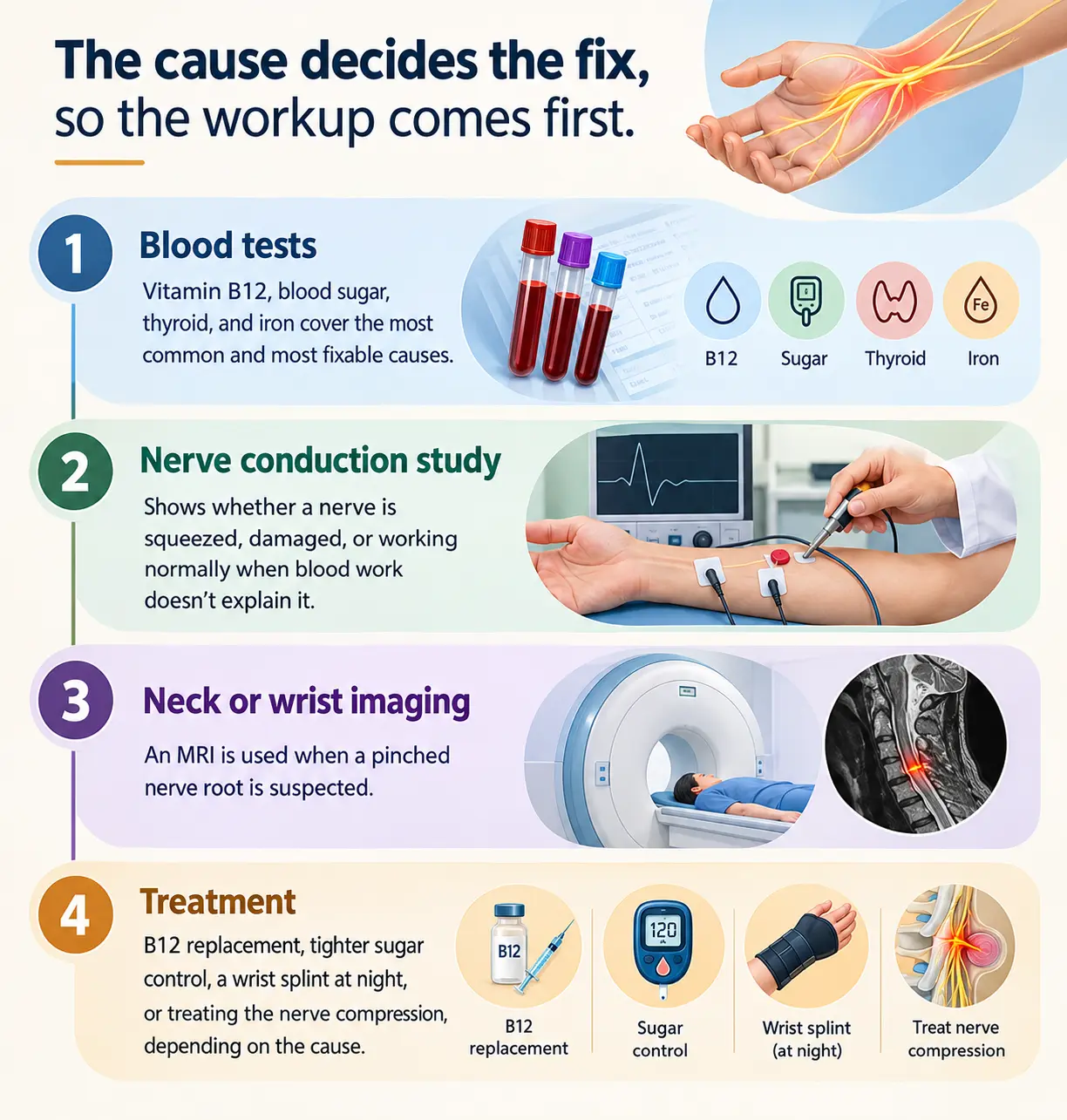Diagnosing Nerve Symptoms Four Key Steps
